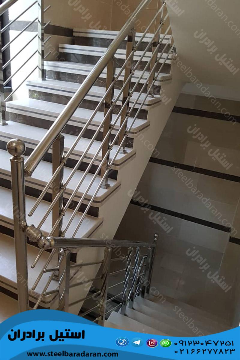 نرده استیل مکعبی